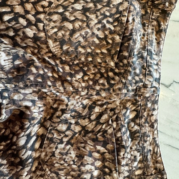 Coldwater Creek Animal Print Jean P8 - Picture 4 of 4